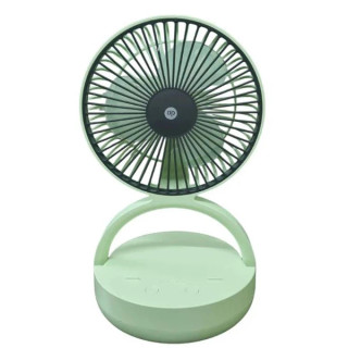 پنکه شارژی رومیزی DP-7637 ظرفیت ۸۰۰۰ میلیآمپر با چراغ LED